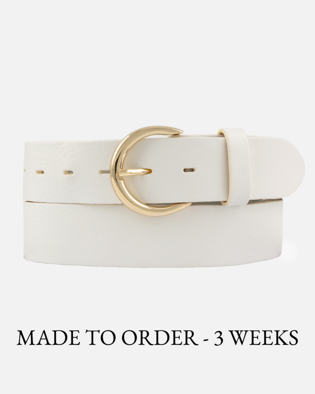 MADE TO ORDER Ivan | Classic Leather Belt