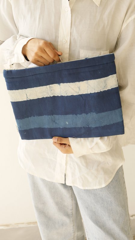 Pochette | Grands tirages biologiques en métal fabriqué à la main | Coton