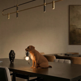 Labrador retriever bordlampe