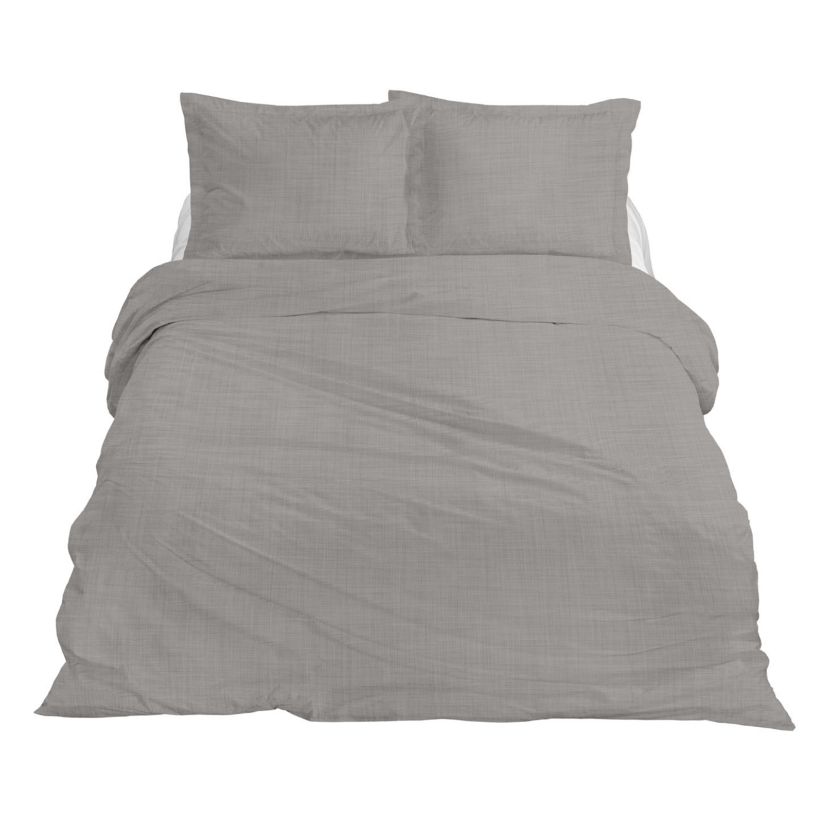 Linen Duvet Cover Set Cloudy Gray