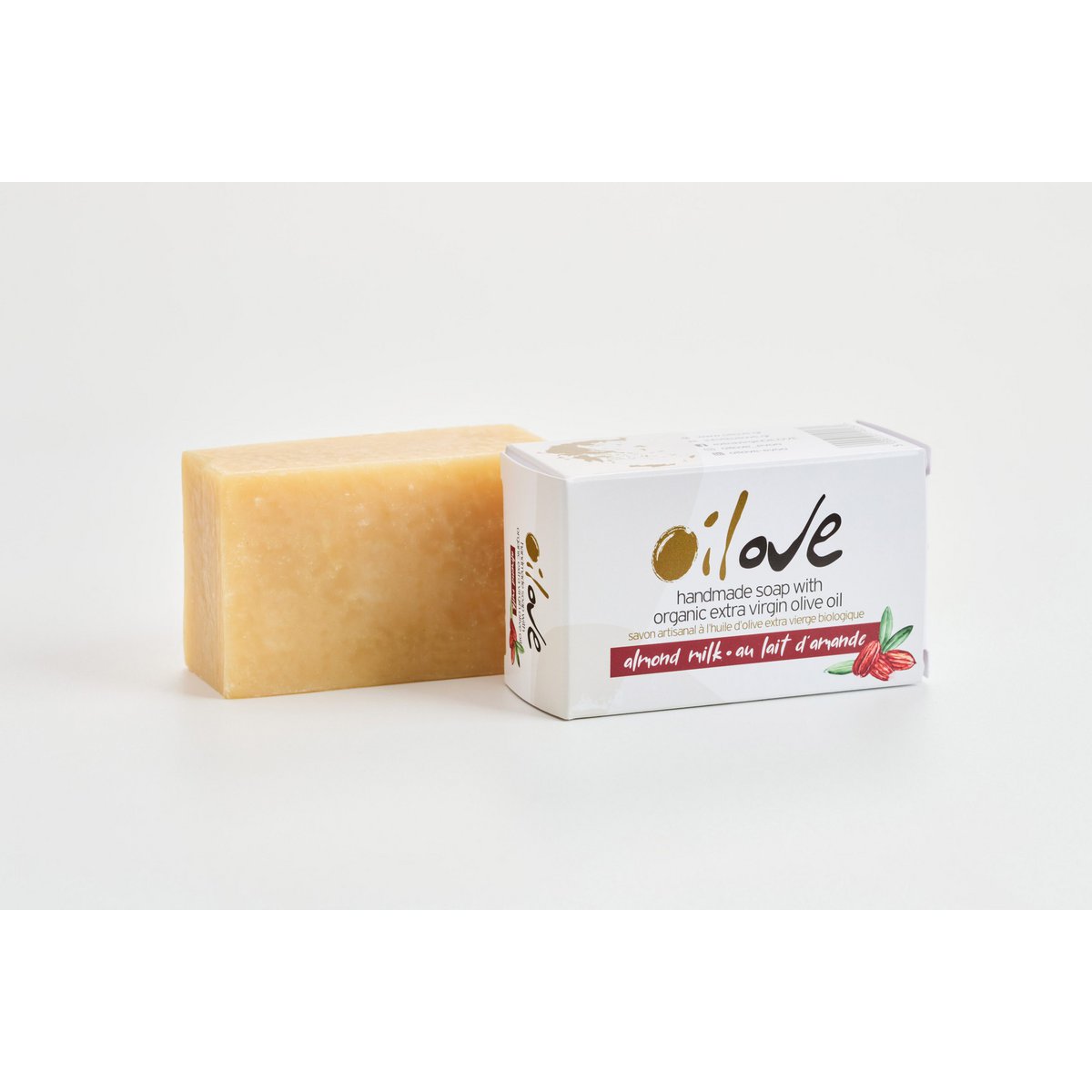SAVON FAIT MAIN OILOVE® À L'HUILE D'OLIVE EXTRA VIERGE BIOLOGIQUE