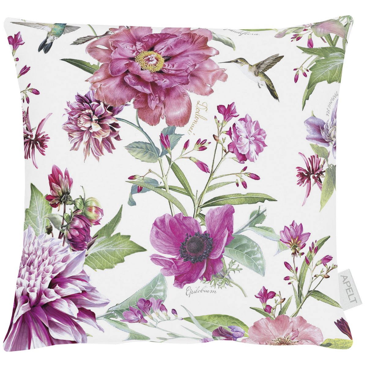 7305 Cojín rosa / verde / blanco - 39X39