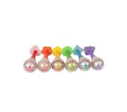 Rainbow Maracas - 5.5x16x5.5cm