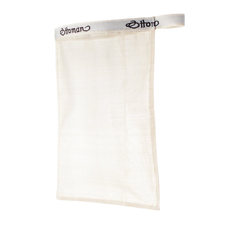 Peeling glove "cocoon silk" (100% silk) face and décolleté