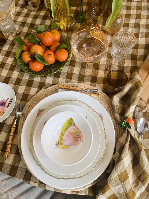 La dolce vita di una farfalla - Insalatiere Piccole
