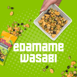 Protein Edamame Crunchy Bits Wasabi