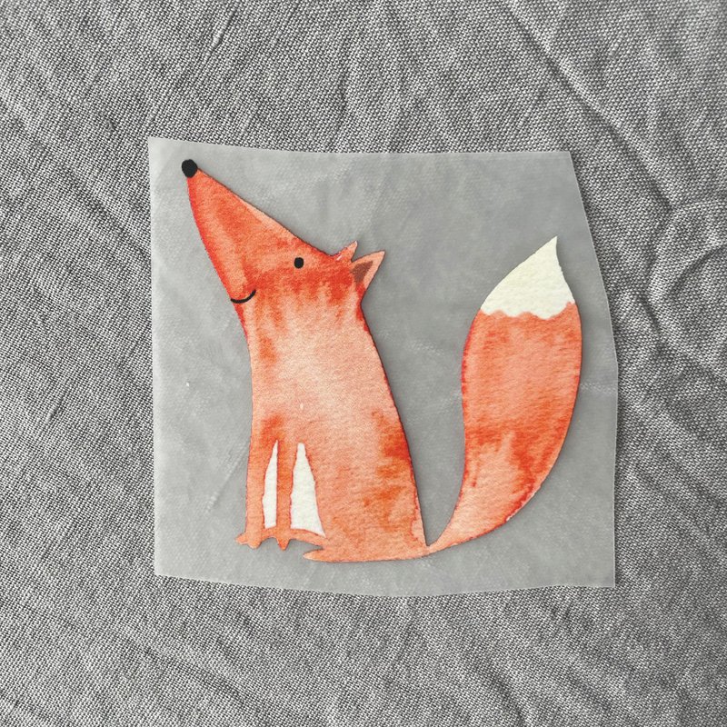 Bügelbild Fuchs