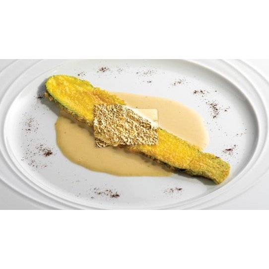 23kt eetbare bladgoud 50x50cm, 5 bladeren