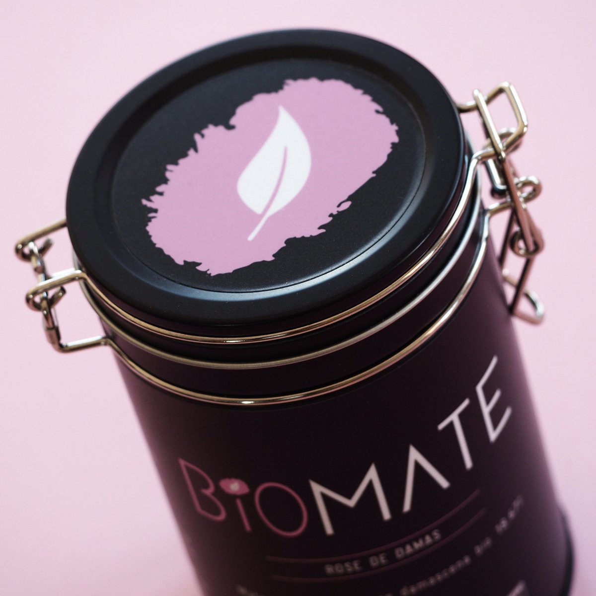 Organic Damascus Rose - Yerba Mate (Metal box 150g)