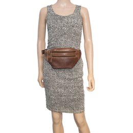 Taljetaske Læder - Fanny Pack Læder - Pouch Taske i 6 farver læder - Læder Belly Bag - Unisex model