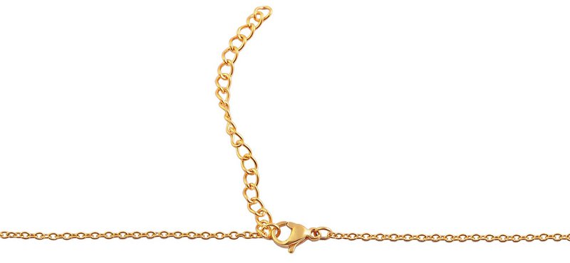 RVS ankerketting "Palynn", goudkleurig, 50 cm/2 mm
