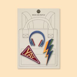 Strijkapplicatie - Yay a lightning headphone