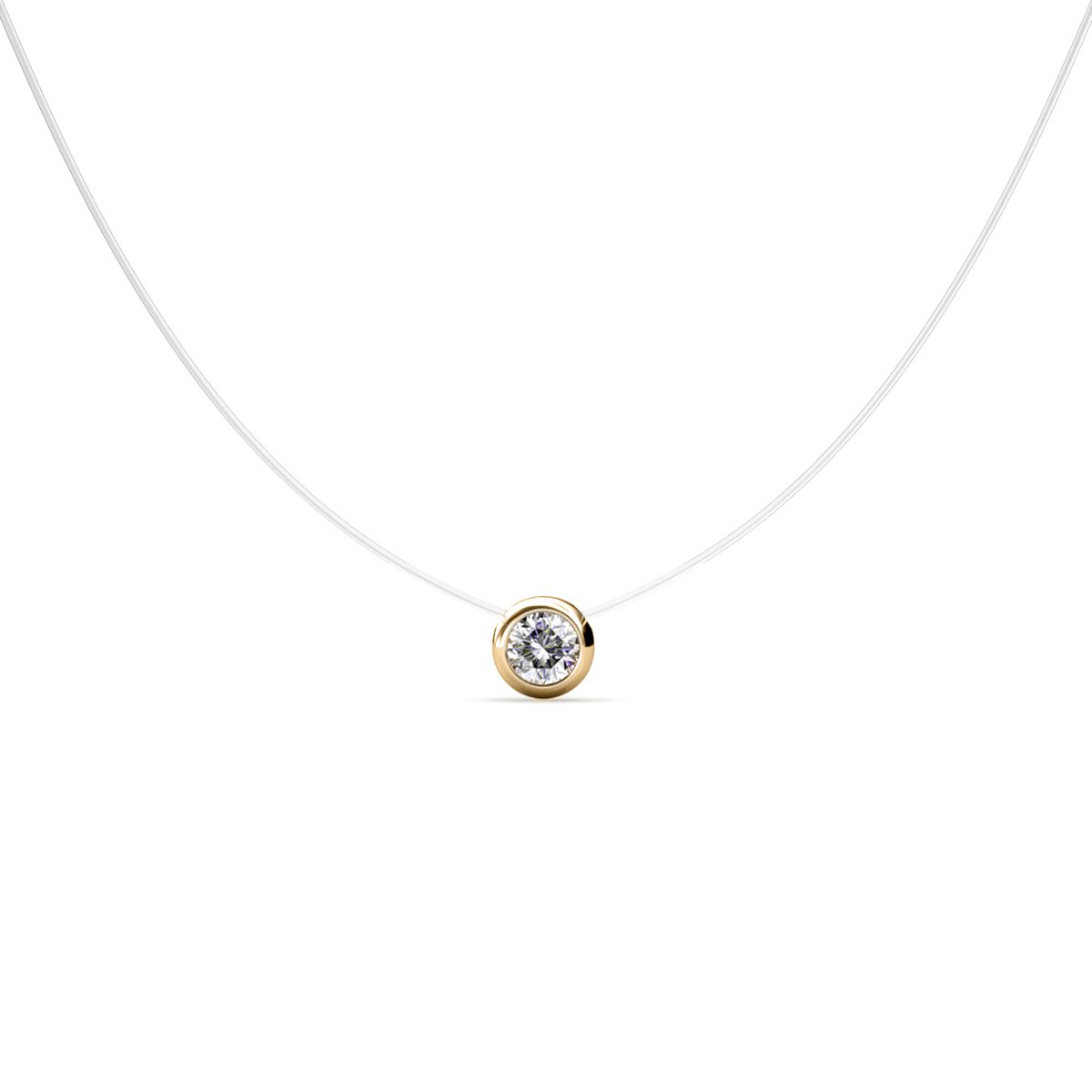Mondset - Gold und Kristall