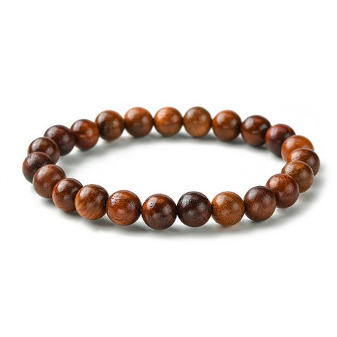 Sattva-rotsen | LIEFDE | Rozenkwarts Kristal Healing armband 6 mm Mala Kopie