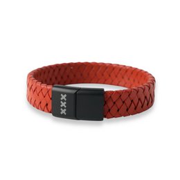 Bracelet En Cuir Rouge | MOKUM