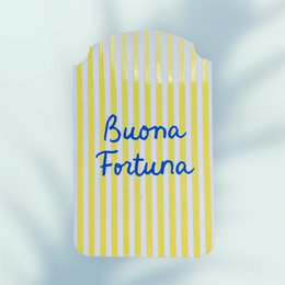Træ lykønskningskort: Dolce Vita