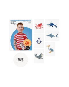 Live AR Ocean Animals Tattoo-Set