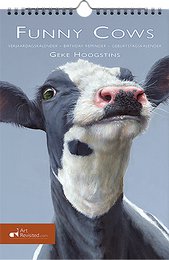 Birthday calendar Funny Cows, Geke Hoogstins