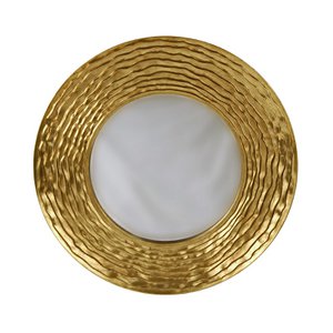 Wandspiegel Sierra, gold, PU, 100x100x4,5 cm