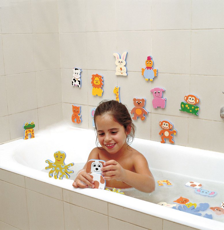Edushape Bath Toys Funny Mix Animals