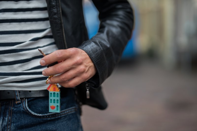 Little Dutch House Keychain