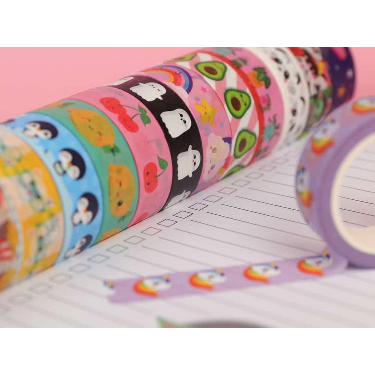 Washi tape Kirsebær
