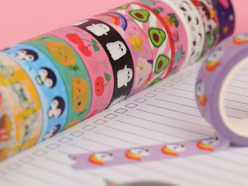 Washi tape Kirsebær