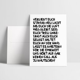 Innamorarsi/carta pieghevole