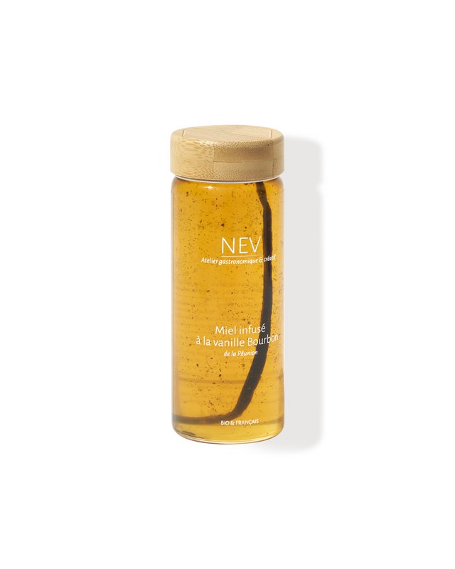 Miel infusé à la vanille Bourbon