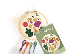 SET RICAMO ORTO ORTO Ø20CM