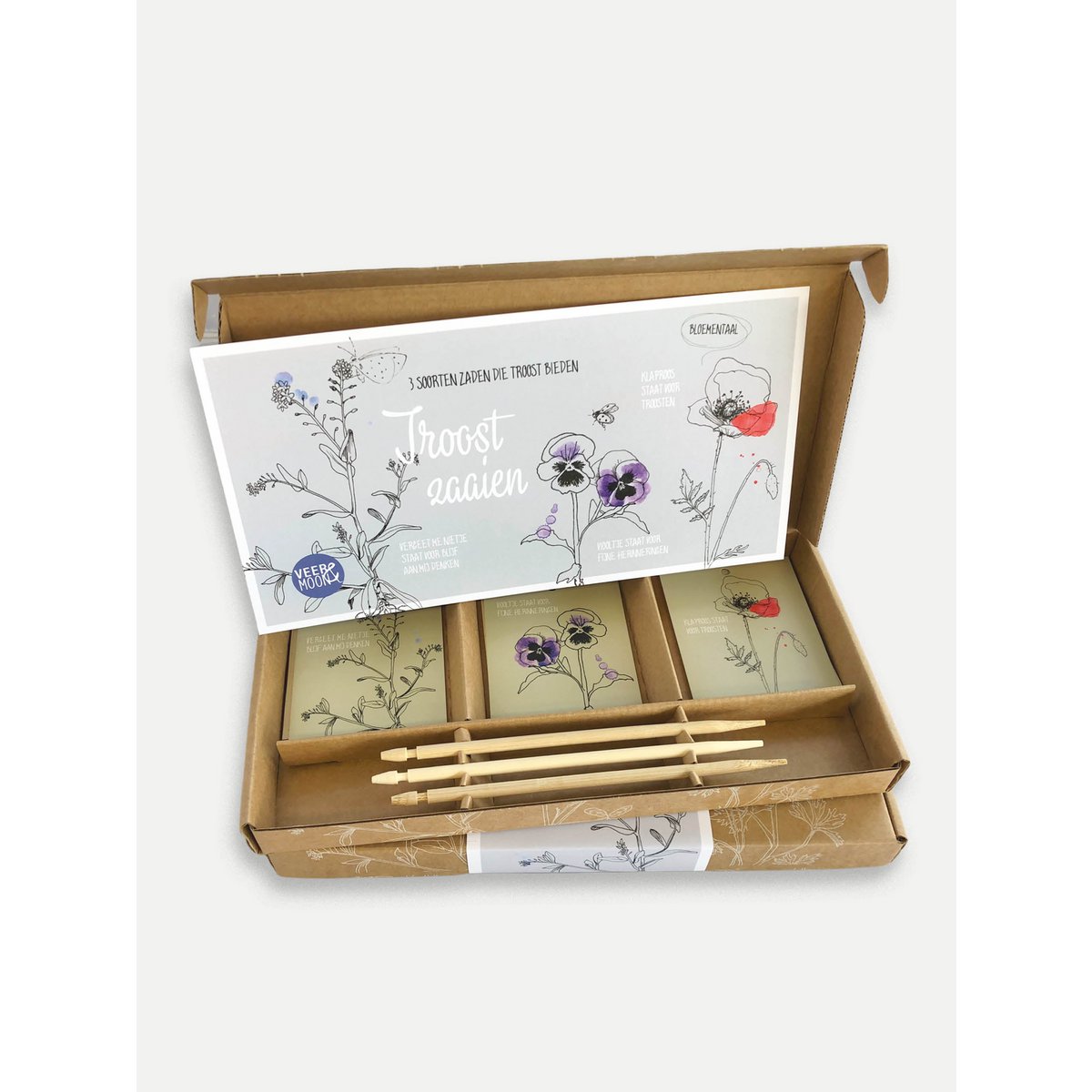 Cadeaudoosje Troost zaaien