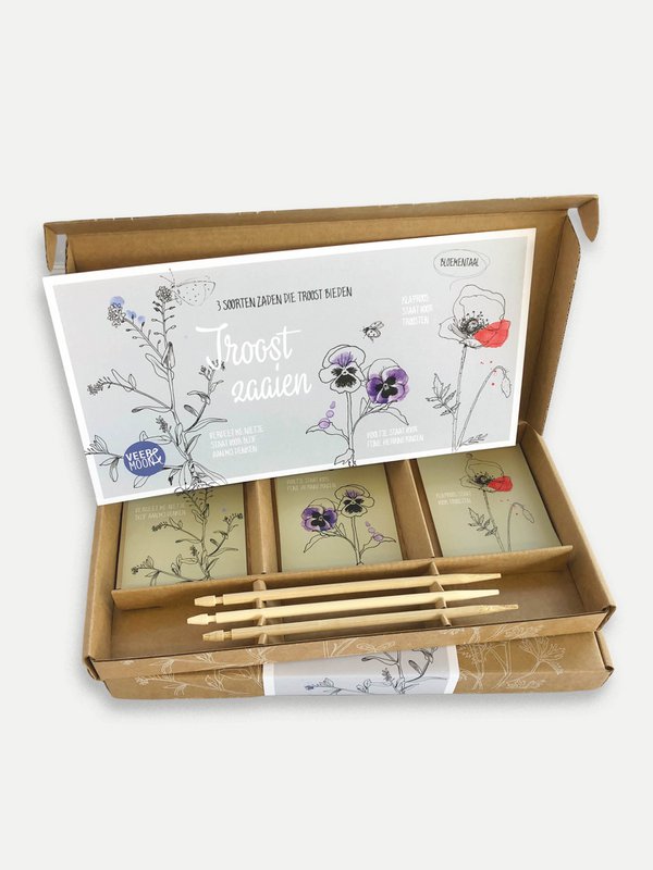 Cadeaudoosje Troost zaaien