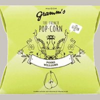 Boxes of salted butter caramel popcorn with pear (30g)
