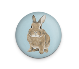 Decorative magnet Brown Rabbit