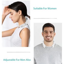 Zervikales Massagegerät, tragbares Mini-Nacken-Schulter-Massagegerät, Tiefenmassage, warmes Drücken, Nackenpressen, Pflege