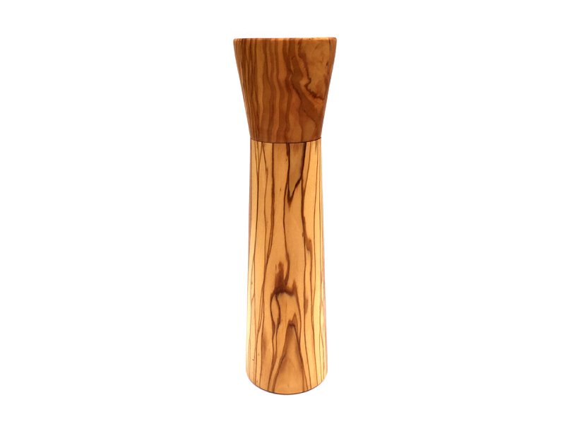Salz- und Pfeffermühle Mühle handgemacht aus Olivenholz
