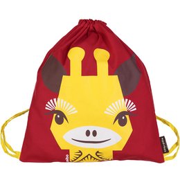 Children's activity bag, organic cotton, giraffe