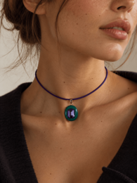 Imperfectly Precious Magnetic Choker -Swarovski Crystal