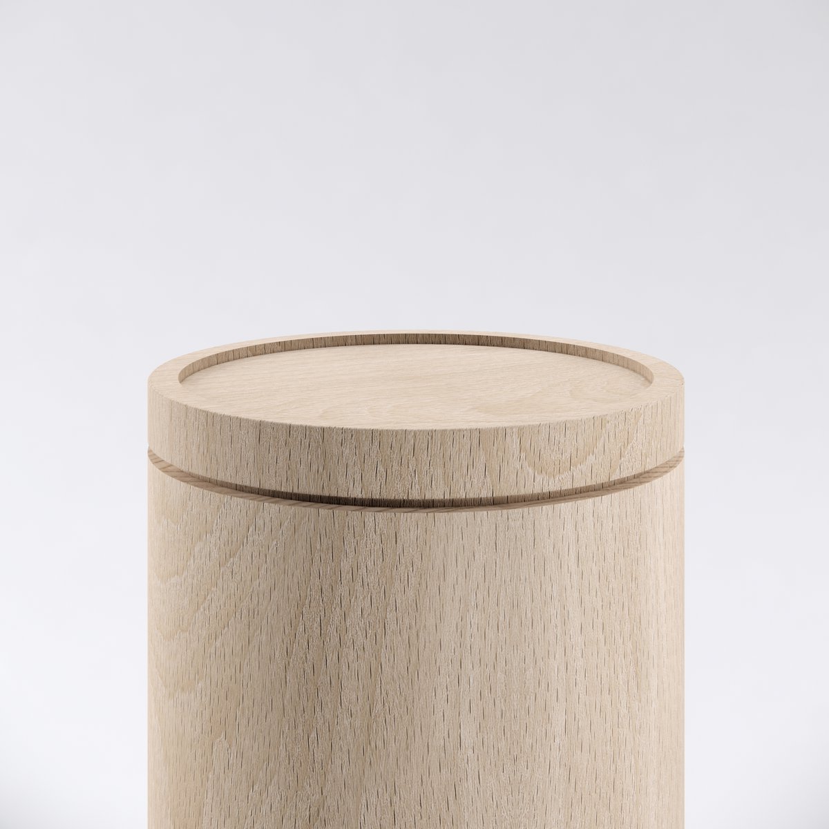 Couvercle d'organisateur de bureau en bois Stack