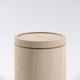 Couvercle d'organisateur de bureau en bois Stack
