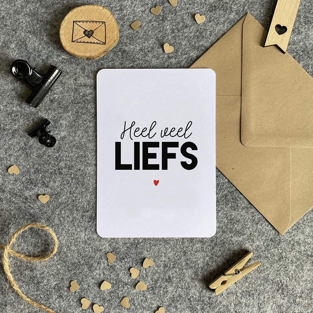 Karte - Viel Liebe