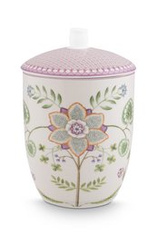 Storage Jar Lily&Lotus Off White 1.5ltr