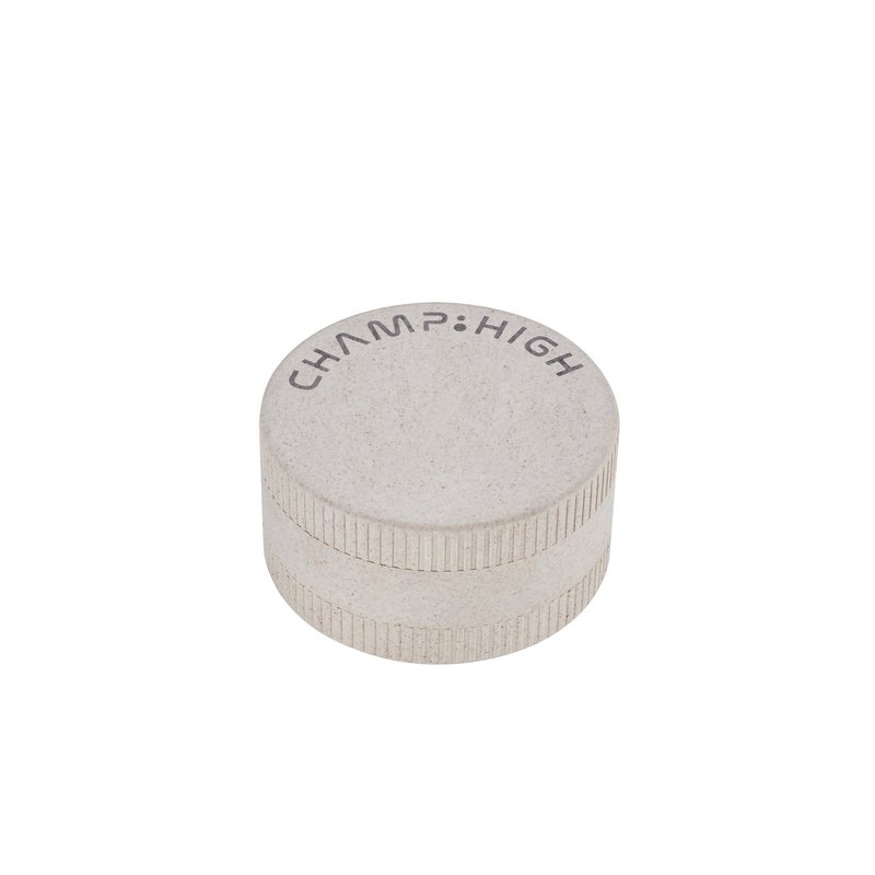 Présentoir 6 grand moulins à épices plastique biodégradable - Blanc, Noir et Vert