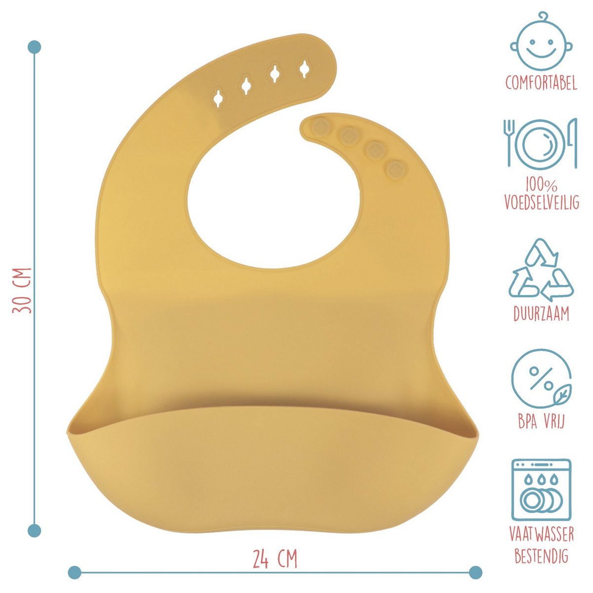 Bavoir en silicone 'Lion'