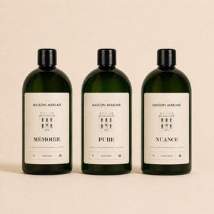 Maison Marlaie Essentials Set - MÉMOIRE PURE NUANCE, 24 x 1L