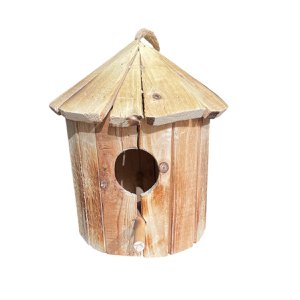 Birdhouse Driftwood H27 D20cm