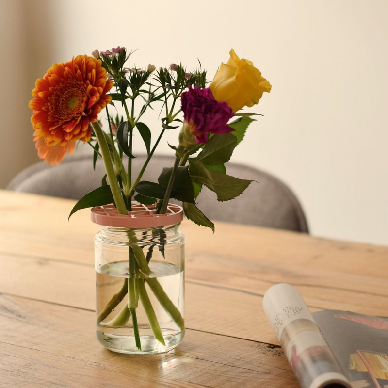 Flowerup! Bloemenrooster, bloemschijf *lichroze*