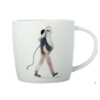 M&W FURRY FRIENDS Mug 400ml, Walking the Dog, giftbox
