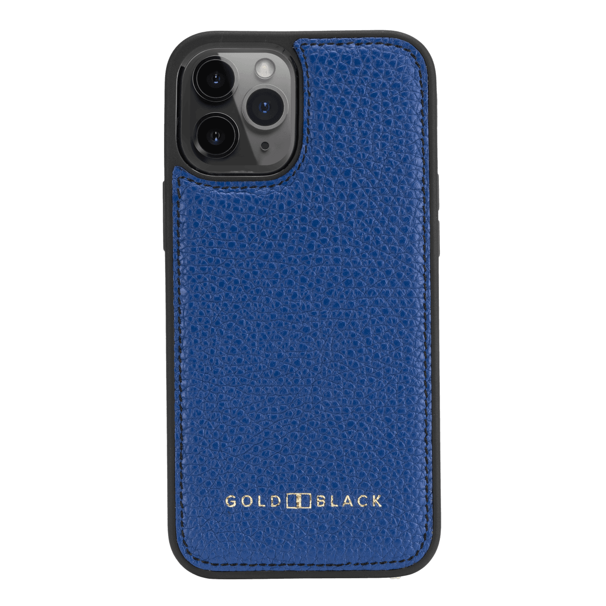 iPhone 12/12 Pro leather sleeve nappa blue