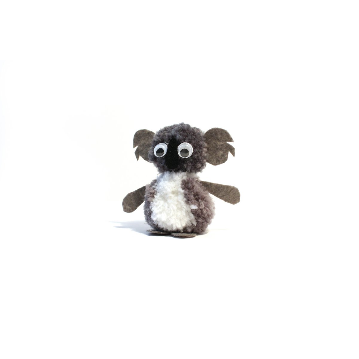 DIY POMPON SÆT - KOALA